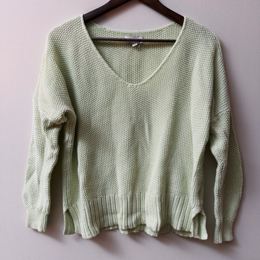 Lucky Brand Lime Green Sweater